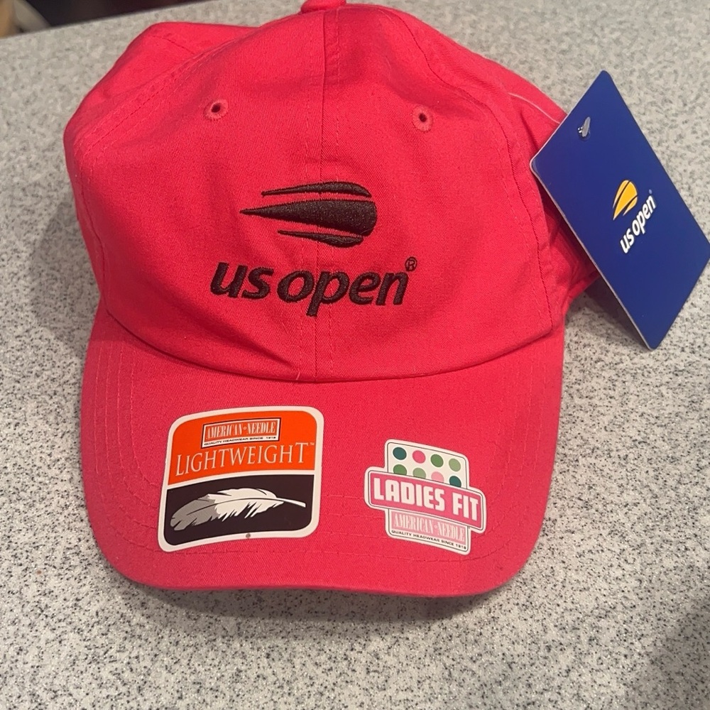 US Open Ladies Lightweight Baseball Cap Hat NEW